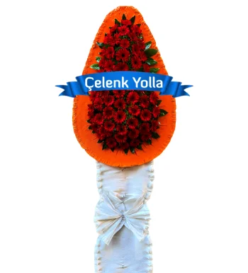 Turuncu Kırmızı Çelenk