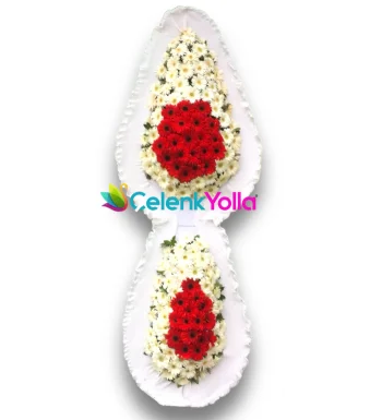 Esterwon Ayaklı Çelenk Sepeti Çelenk