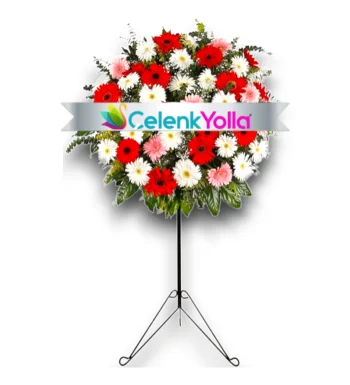 Lipa Karışık Gerbera Ferforje Aranjmanı