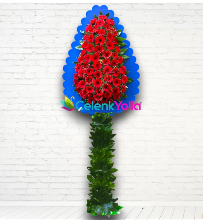 Kırmızı Mavi Çelenk