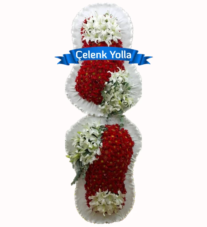 Çiftli Lüks Açılış Düğün Fuar Çelengi